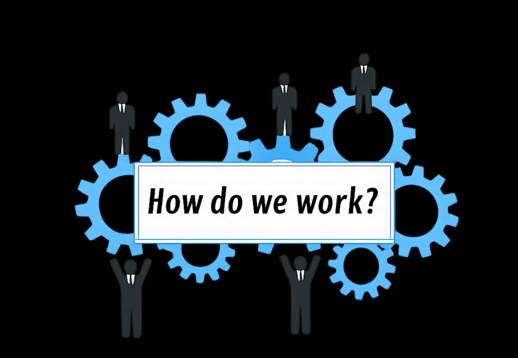 How we work graphic